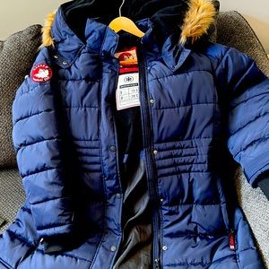 Canadian goose down coat.